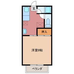 高田本山駅 徒歩14分 2階の物件間取画像